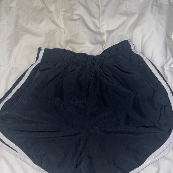 Nike XS Dri-Fit Black Shorts with White Detail - Picture 3 of 3
